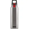 Image de SIGG - Gourde Isotherme - Thermo Flask Hot & Cold ONE - Avec Filtre À Thé - Étanche - Sans BPA - Acier Inoxydable 18/8 - Brushed - 0,5L