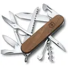 Image de Victorinox Couteau de poche Huntsman en bois Noyer