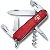 Image de Victorinox Couteau de poche Spartan Transparent Rouge 12fc