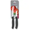 Image de Couteau à tomates VICTORINOX TOMATE 11CM NOIR x 2