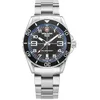 Image de Swiss Alpine Military 7029.1 Montre à quartz analogique pour homme en acier inoxydable, Acier/acier/Sw-bleu - 1135sam, Bracelet