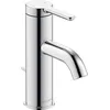 Image de Duravit C.1 Robinet de lavabo Taille S (bec hauteur 66 mm) Robinet de salle de bain avec vidage de tirette Robinet de lavabo avec cartouche céramique Chromé