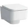 Image de LAUFEN Pro S WC Mural Lavable au Jet, sans Fond, 360x530, Blanc, Coloris: Blanc - H8209620000001