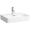 Image de Laufen Waschtisch VAL 600x420mm m ÜL 1 HL-Ausf. weiß 1 pièces
