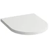 Image de LAUFEN Kartell H8913337570001 Abattant WC amovible avec abaissement automatique Snow (blanc mat)