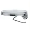 Image de LAUFEN Kartell H3843320040001 Porte-rouleau de papier toilette avec disque décoratif Transparent 185 x 185 mm