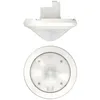 Image de Theben theRonda S360 2080530 Slave UP WH Détecteur de présence I Montage au plafond Encastré I Zone de détection ronde 360° Ø 8 m (50 m²) I Version esclave pour détecteur de présence theRonda-Master I