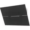 Image de Hotte décorative murale inclinée ROBLIN MOLIERE 800 VERRE NOIR MAT