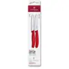 Image de Victorinox - Couteau À Tomates  Tomates - Table 11cm Rouge X2