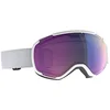 Image de Scott Faze Ii Lunettes de ski blanches, taille unique, couleur blanc minéral, bleu chromé