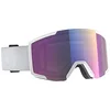 Image de Scott Shield Lunettes de ski Blanc Taille unique - Couleur minérale Blanc - Enhancer Teal Chrome