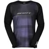 Image de Scott Trail Tuned DH 2025 Maillot de cyclisme long Noir/violet