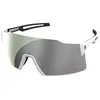 Image de Scott Stride AMP Verres interchangeables Lunettes de vélo Blanc/Blanc Chrome