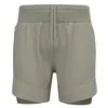 Image de Odlo X-Alp Trail 6 In 2 en 1 Short de course pour homme Agate Gray - Vetiver - Gris XL
