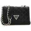 Image de GUESS Giully Mini 2 compartiments à rabat convertible XS Noir, Noir