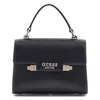 Image de GUESS Eco Aldith Mini Top HNDLE Flap, Sac à main pour femme, unique, Noir, Taglia unica