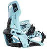 Image de Nidecker OG Supermatic Fixations Snowboard - Système Auto Open avec Highback réglable - Escape Cyan - L