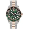 Image de Philipp Plein GMT-I Challenger Montre analogique à quartz pour homme, Bicolore/noir/vert - Pwyba0623, Moderne