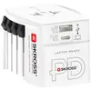 Image de Adaptateur de voyage SKROSS 150 pays 30W + USB 3 ports