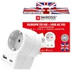 Image de SKROSS Europe to UK USB AC20PD Travel Adapter