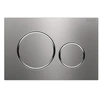 Image de Plaque de déclenchement double touche SIGMA 20 inox brossé GEBERIT 115.882.SN.1 115.882.SN.1