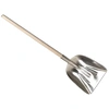 Image de Pelle à neige alu 33 cm avec manche en bois MERCIER 4556 4556