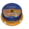 Image de Verbatim - 25 x DVD-R - 4.7 Go 16x - argent mat - spindle en occasion ou reconditionné