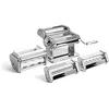 Image de Marcato Multipast+ Pâte Making Set - Atlas+ Machine with 3 Extra Accessories for Lasagne, Fettuccine, Tagliolini, Spaghetti, Ravioli, Linguine & More - Premium Fresh Pasta Maker, Made in Italy