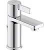 Image de Duravit D-Neo Robinet de lavabo Taille S (bec hauteur 87 mm) Robinet de salle de bain avec bonde de vidange Fonction FreshStart Chrome