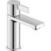 Image de Duravit D-Neo Robinet de lavabo avec fonction FreshStart Chromé Taille M (bec hauteur 110 mm)
