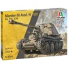 Image de Italeri -6566 Marder III Ausf. H SD. Kfz.138, Échelle 1:35, Model Kit, Modèle en plastique à monter, Modellisme, Couleur sable, IT6566