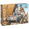 Image de Italeri -6592 Crusader MK.II with British Crew El Alamein 1942-2022, Échelle 1:35, Model Kit, Modèle en plastique à monter, Modélisme, Multicolore, IT6592