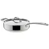 Image de LAGOSTINA ACCADEMIA LAGOFUSION Sauteuse + couvercle 26 cm (3,3L) Inox 18/10 Tous feux dont induction Poignée rivetée robuste Italie Garantie 25 ans 011116032026
