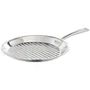 Image de ACCADEMIA LAGOFUSION Poêle grill 28 cm Inox 18/10 Tous feux dont induction Italie Garantie 25 ans 011116930128