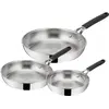 Image de Batterie de cuisine LAGOSTINA 3 poeles Esperta Triply 20/24/28cm
