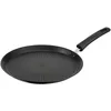 Image de Lagostina Tempra, Crêpière 28 cm avec Revêtement Antiadhésif en Titane Anti-rayures et Fond en Acier Inoxydable, Manche Riveté, pour Toutes les Sources de Chaleur y Compris l'Induction