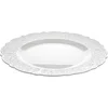 Image de Alessi Dressed Plateau rond en porcelaine Blanc 2 x 35,5 x 33 cm