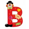 Image de Lettre en Bois Clown B Sevi 1831 - Jouets en Bois décoration SEV81738R
