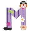 Image de Lettre en Bois Clown M Sevi 1831 - Jouets en Bois décoration SEV81749VL