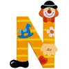 Image de Lettre en Bois Clown N Sevi 1831 - Jouets décoration SEV81750J