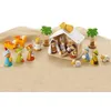 Image de Crèche Noël en bois complète Sevi 1831 - Jouets en Bois SEV82257