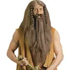 Image de Générique - Pe262 - Perruque Barbare Avec Barbe Et Moustaches - Taille Unique