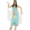 Image de Widmann - Costume de reine égyptienne, robe, ceinture, bracelets, bandeau et cape, carnaval, fête à thème