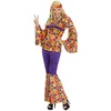 Image de Widmann - Cs927329/m - Costume Hippie Femme Velours M