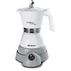 Image de Ariete 1358 Moka Aroma - Cafetière électrique 2/4 tasse, 400 W, Mise hors tension automatique, Maintien de la température pendant 30 minutes, Blanc