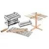 Image de Imperia Titania La Tua Pasta. Coffret cadeau. Machine à pâtes avec accessoires Made in Italy. Kit composé: machine à pâtes fraîches, moule à raviolis, coupe-pâte réglable et Séchoir à pâtes.