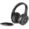Image de Meliconi HP Easy Casque stéréo sans fil avec base émettrice Noir