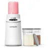 Image de nutribulllet Chill   Sorbetière pour Glaces, Sorbets et Yaourts Glacés, 5 Programmes Automatiques, Machine à Glace avec 2 Récipients et Couvercles, Idéale pour les Familles, Blanche (NBD0503W)