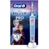 Image de Oral-B Pro Kids Brosse à Dents Électrique Enfant, Reine des Neiges Disney, 1 Brossette Brossage Doux, Minuteur et Vibrations, Batterie Rechargeable, 4 Stickers, 3 Ans et Plus