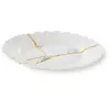 Image de Seletti Kintsugi Assiette à fruits en porcelaine et or 24 carats mod. 3